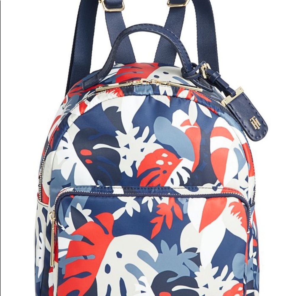 Tommy Hilfiger Julia Tropical Palm Dome Backpack - Picture 5 of 10
